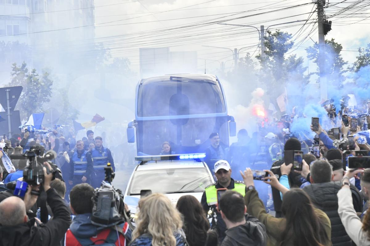 Fotografii de Cristi Preda (GSP) înainte de Craiova - U Cluj