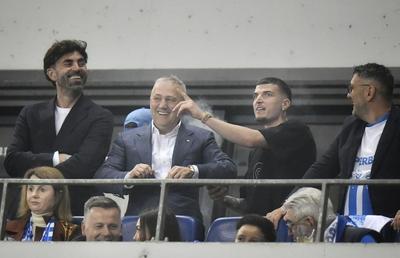 Valentin Mihăilă s-a bucurat alături de Mihai Rotaru la eventul Craiovei: „La anul să joace în Liga Campionilor”