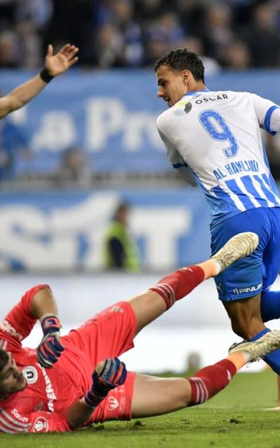 Al Hamlawi, gol cu călcâiul în meciul decisiv cu U Cluj