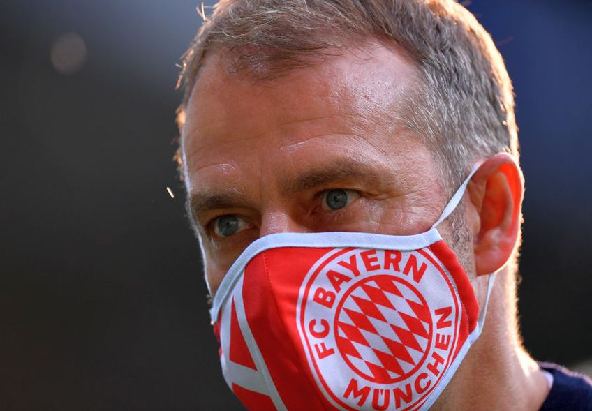 Hansi Flick, antrenorul care i-a adus lui Bayern titlul de campioană // FOTO: Guliver/GettyImages