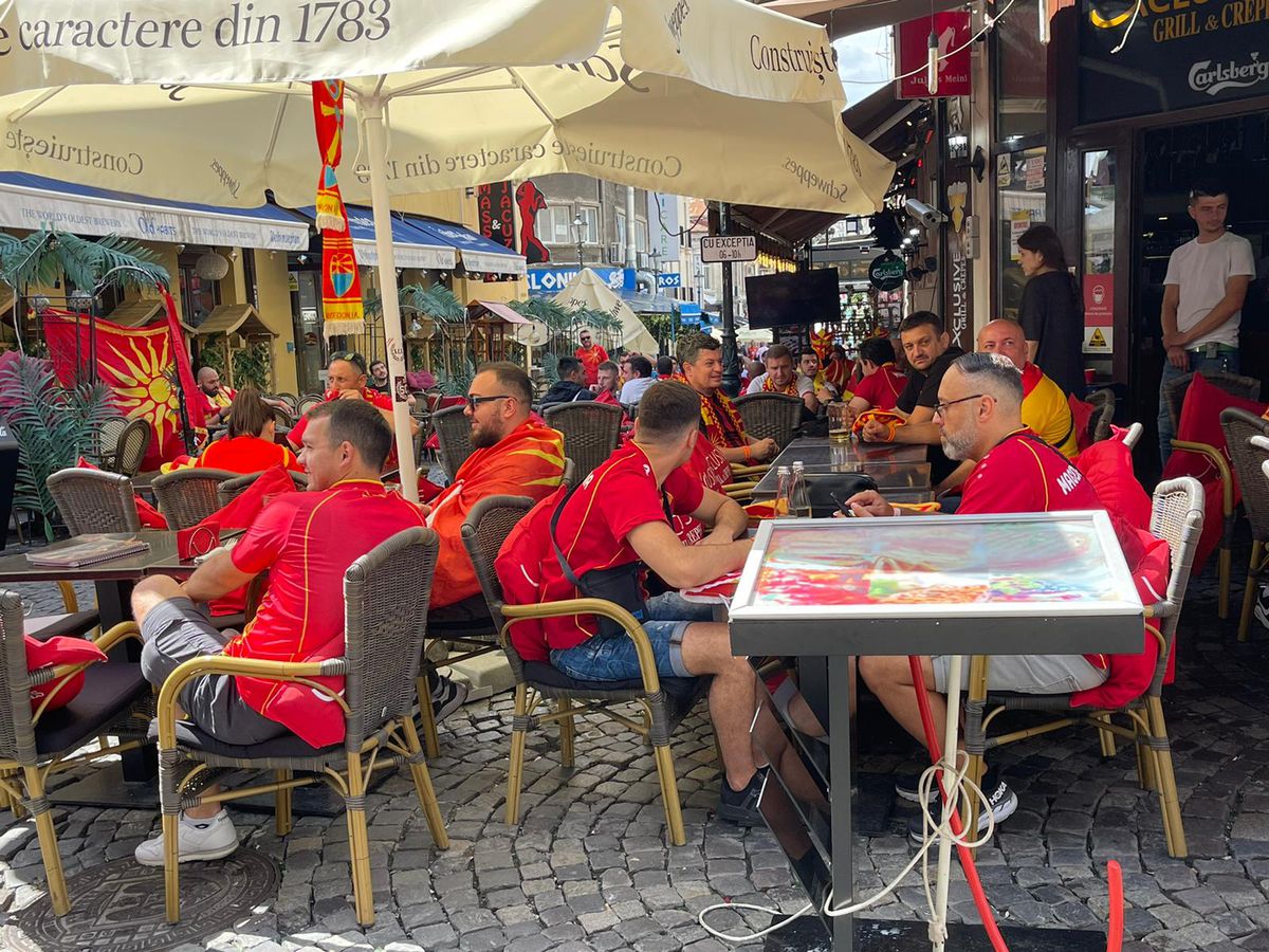 Atmosferă demnă de un turneu final la București » Macedonenii și ucrainenii și-au împărțit Arena Națională