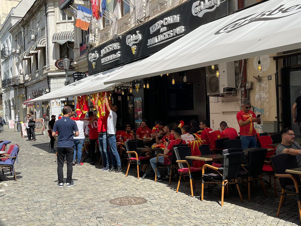 Atmosferă demnă de un turneu final la București » Macedonenii și ucrainenii și-au împărțit Arena Națională