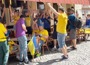 Suporterii străini, pregătiți de Ucraina - Macedonia de Nord! Ce au făcut în dimineața meciului