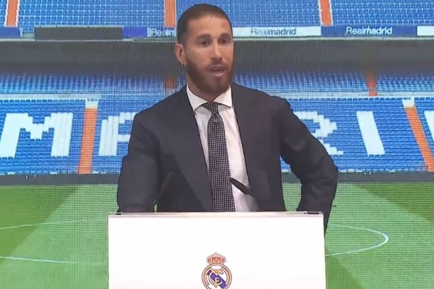 Sergio Ramos nu și-a putut stăpâni lacrimile