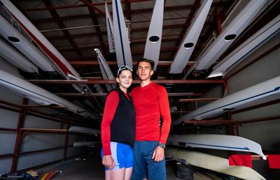 Dragostea din barcă » Povestea de iubire dintre Maria Tivodariu și Florin Lehaci, componenți ai bărcilor de 8 plus 1 ale României, calificate la Tokyo