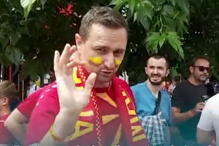 Suporterul Macedoniei de Nord promite o victorie cu 3-0