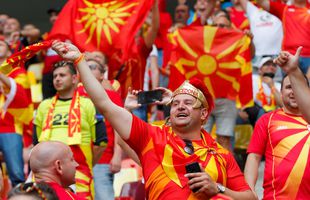 Atmosferă demnă de un turneu final la București » Macedonenii și ucrainenii și-au împărțit Arena Națională