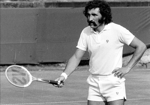 Ion Țiriac pe terenul de tenis în anii '70 FOTO Imago Images