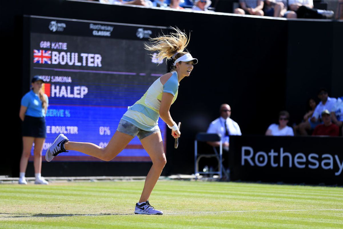 Katie Boulter - Simona Halep, în sferturile turneului de la Birmingham