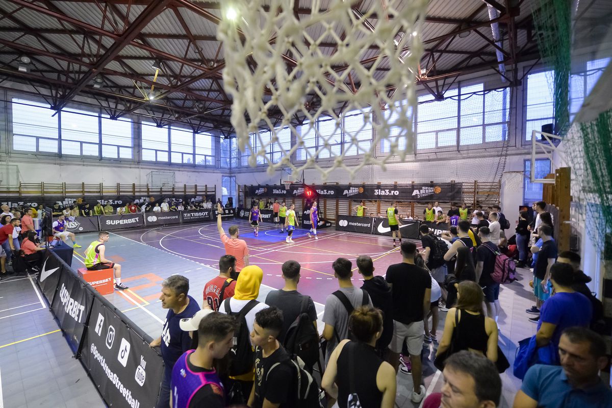Finale spectaculoase de baschet 3x3 la Sport Arena Streetball, după un turneu furtunos
