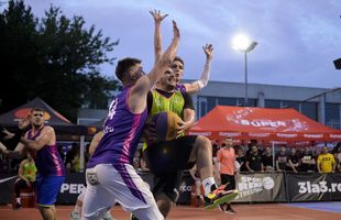 Finale spectaculoase de baschet 3x3 la Sport Arena Streetball, după un turneu furtunos