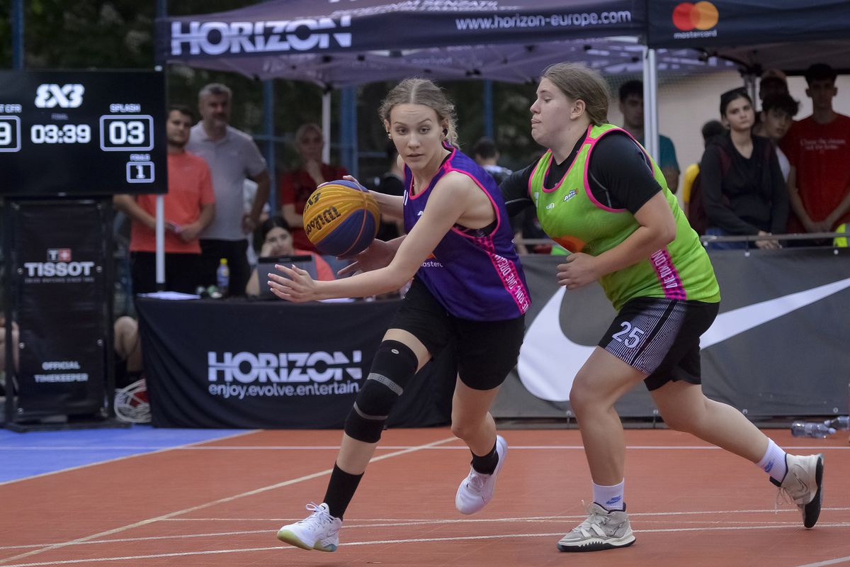 Finale spectaculoase de baschet 3x3 la Sport Arena Streetball, după un turneu furtunos