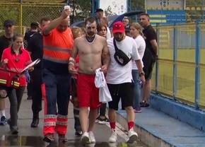 Accidentare horror în barajul pentru promovarea în Liga 3: a leșinat la vestiare!