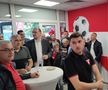 Nepotul baronului Neuman, prezent la inaugurarea magazinului suporterilor de la UTA