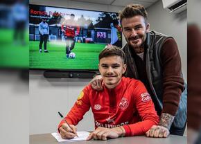 Fiul lui David Beckham, transferat definitiv de un club din Premier League