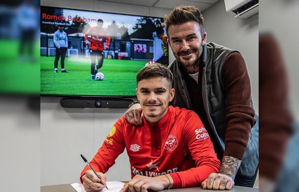 Fiul lui David Beckham, transferat definitiv de un club din Premier League