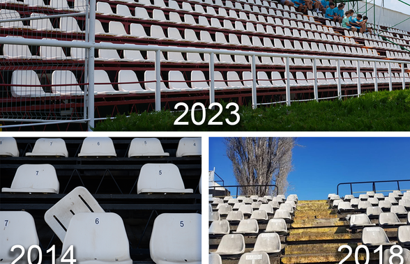 Cum arată stadionul din Regie după ultimele modificări: ar putea găzdui fără probleme partide din Liga 2