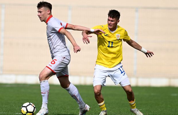 Marea speranță de la FCSB a salvat România U18 » Gol de excepție în ultimul amical, din foarfecă!