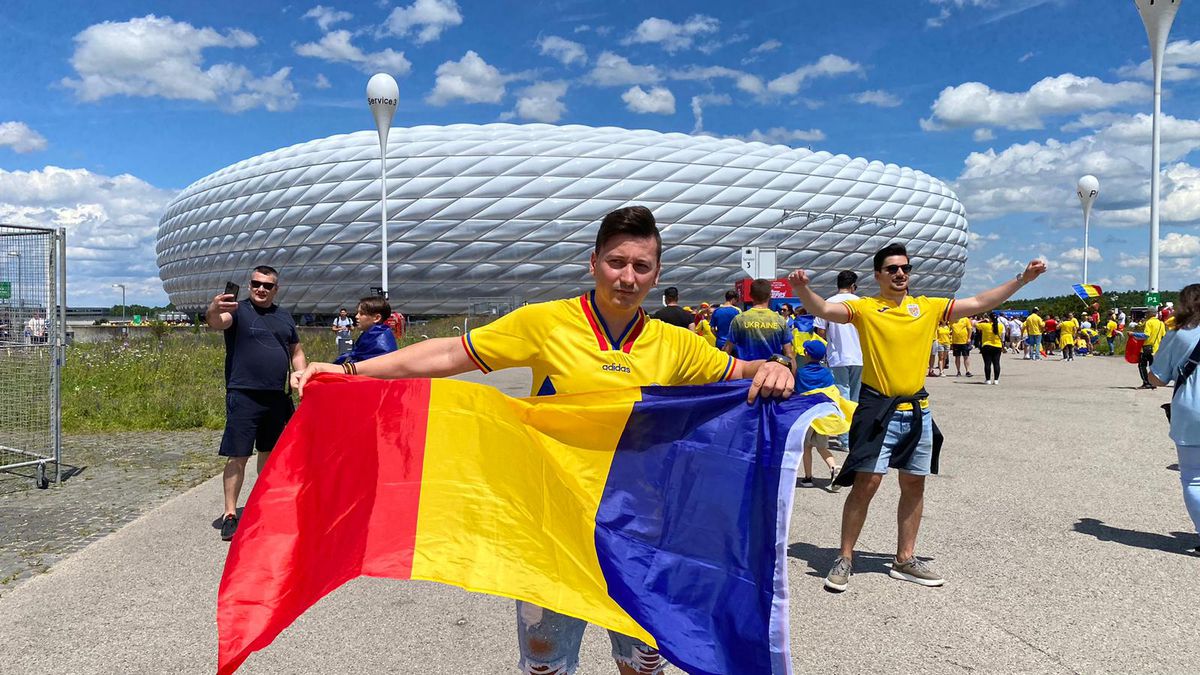 Suporterii României au ajuns la stadion înainte de meciul cu Ucraina