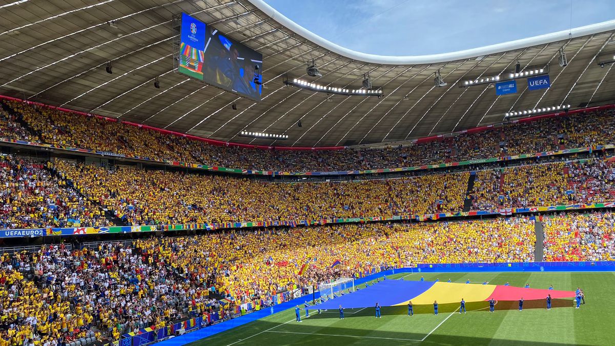 România - Ucraina, imagini tari surprinse în interiorul Allianz Arena