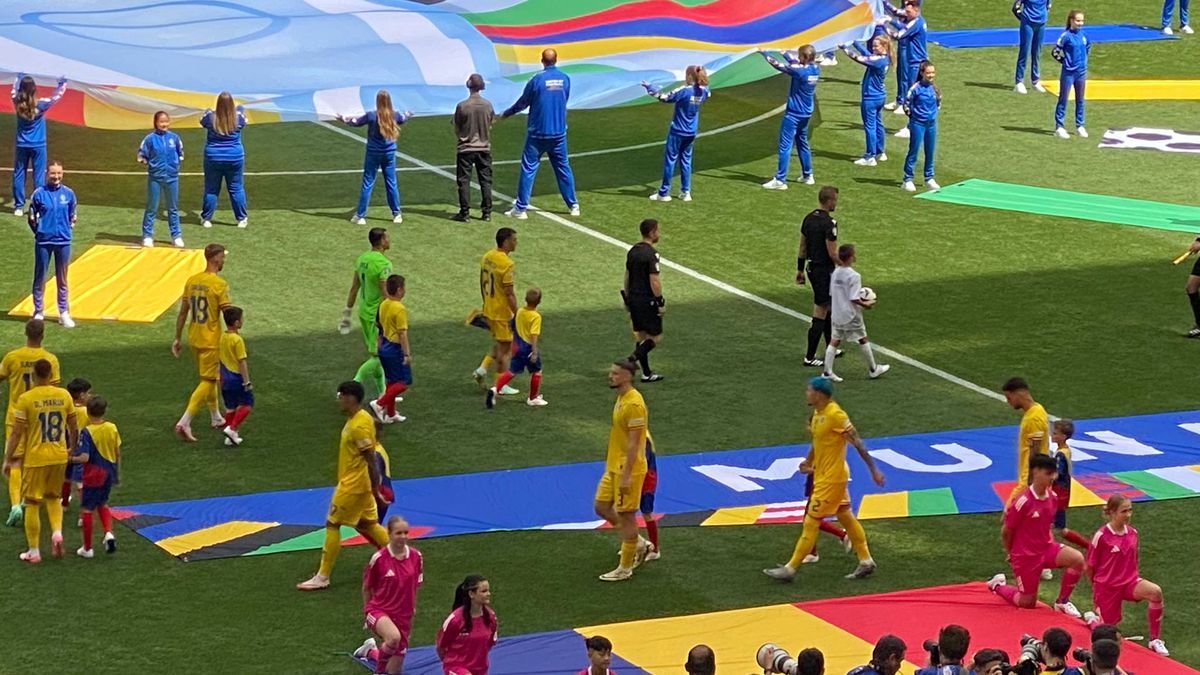 România - Ucraina, imagini tari surprinse în interiorul Allianz Arena