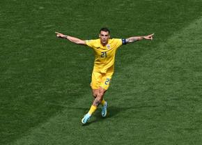 Ce goool! Stanciu l-a învins pe Lunin cu un șut fabulos în România - Ucraina!