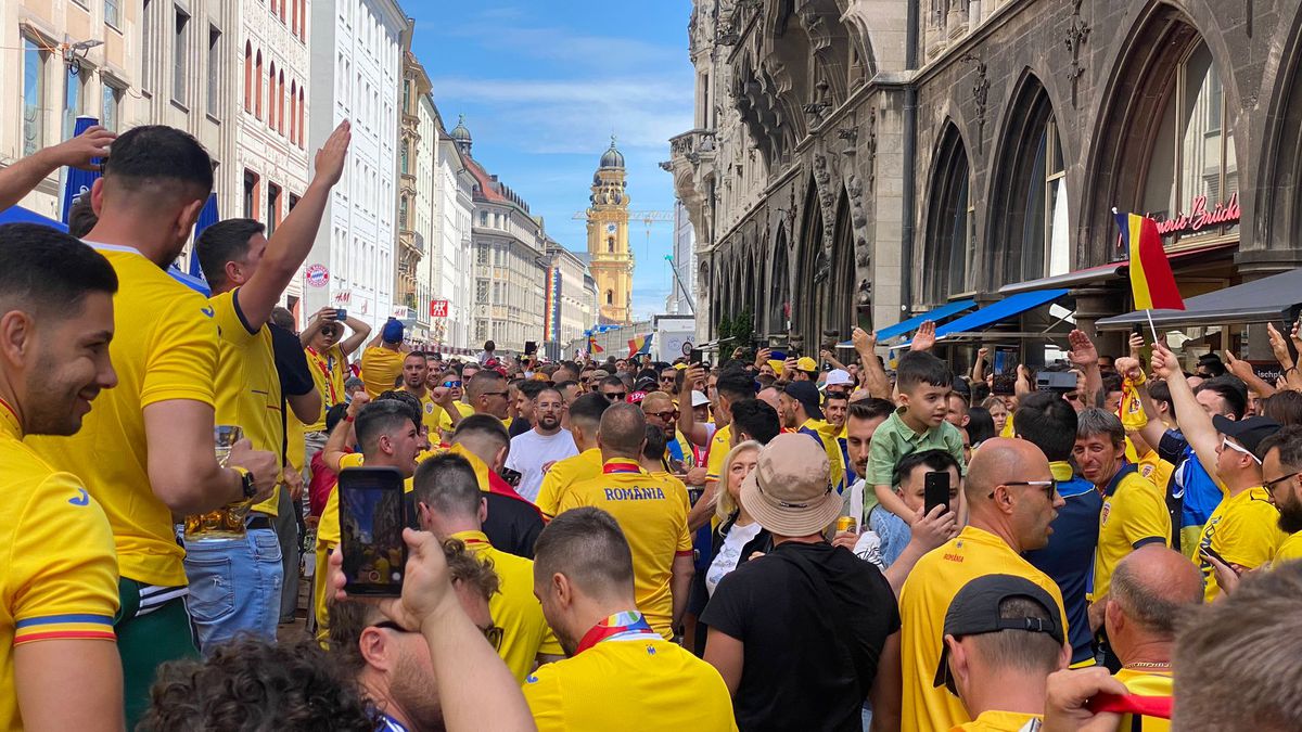 România - Ucrania, atmosferă fabuloasă înainte de primul meci de la Euro 2024