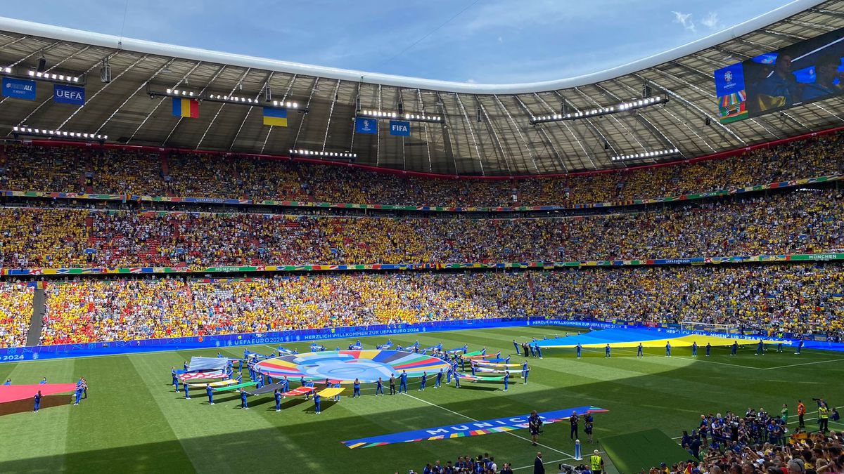 România - Ucraina, imagini tari surprinse în interiorul Allianz Arena