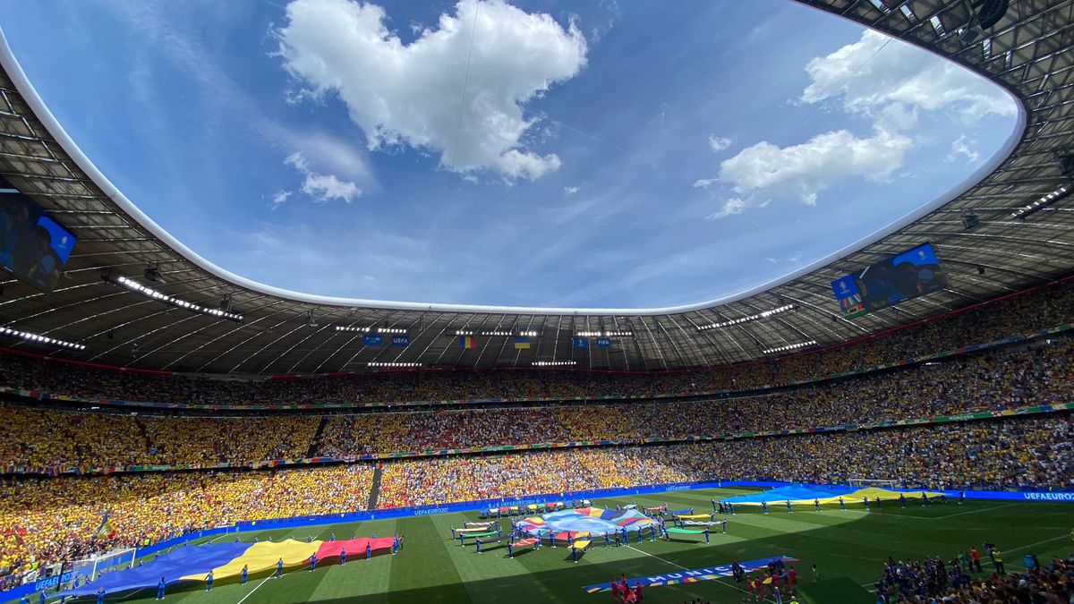 România - Ucraina, imagini tari surprinse în interiorul Allianz Arena