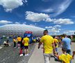 Suporterii României au ajuns la stadion înainte de meciul cu Ucraina / Foto: Andrei Crăițoiu (GSP)