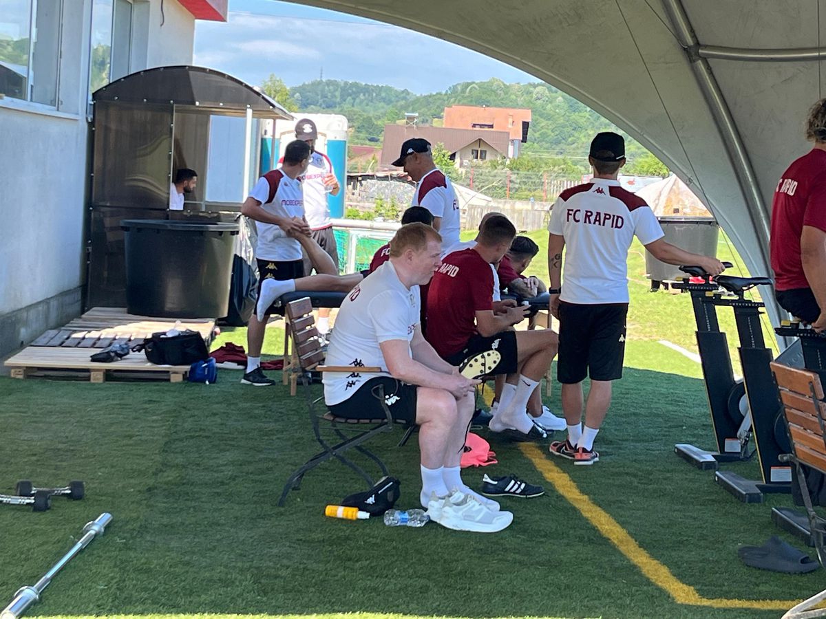 Neil Lennon îi stoarce de puteri pe rapidiști » Cantonament intens la Curtea de Argeș