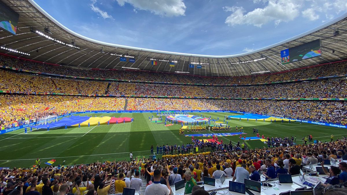 România - Ucraina, imagini tari surprinse în interiorul Allianz Arena