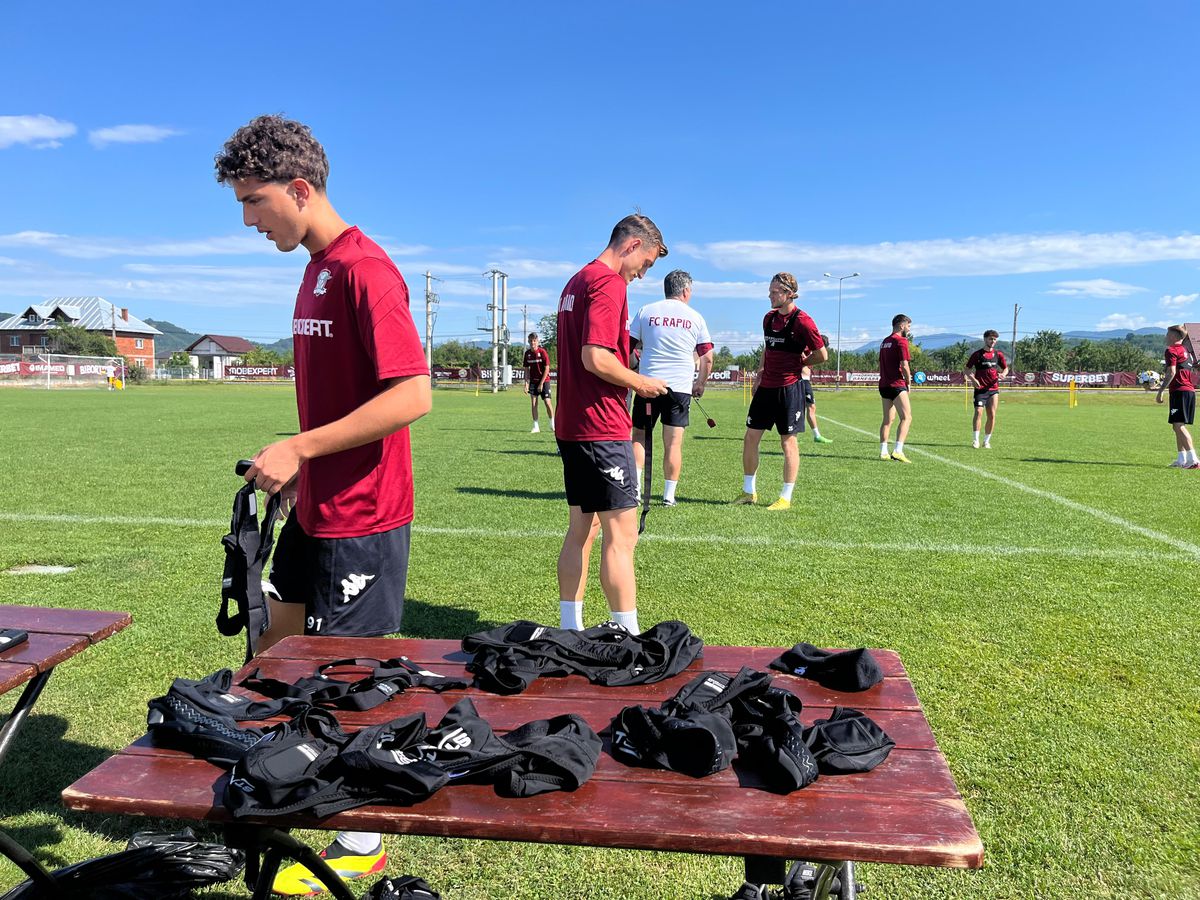 Rapidiștii trag tare » Cantonament intens la Curtea de Argeș