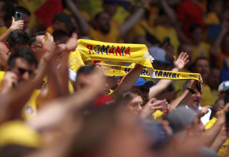 Imagini surprinse pe stadion, la România - Ucraina / foto: Guliver/Getty Images