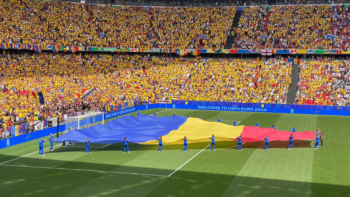 România - Ucraina, imagini tari surprinse în interiorul Allianz Arena