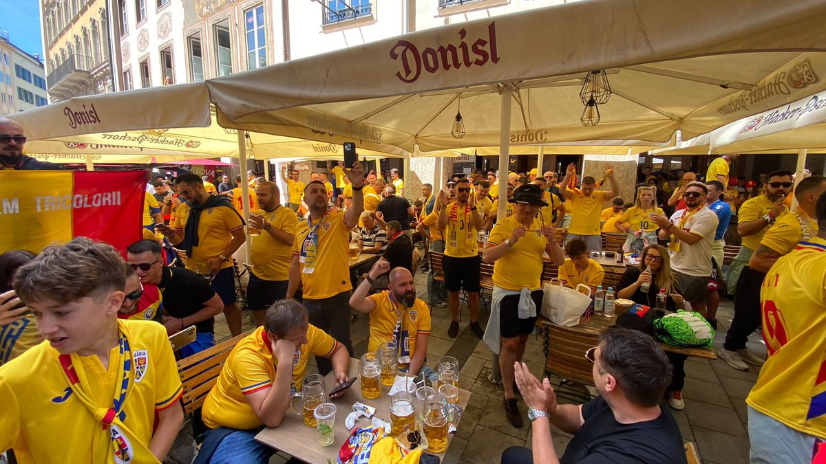 România - Ucrania, atmosferă fabuloasă înainte de primul meci de la Euro 2024