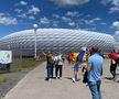 Suporterii României au ajuns la stadion înainte de meciul cu Ucraina / Foto: Andrei Crăițoiu (GSP)