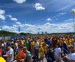 Suporterii României au ajuns la stadion înainte de meciul cu Ucraina / Foto: Andrei Crăițoiu (GSP)