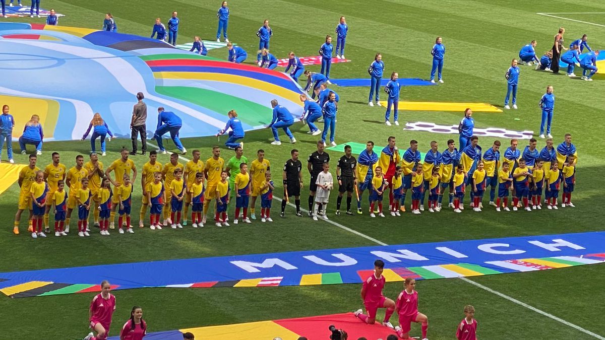 România - Ucraina, imagini tari surprinse în interiorul Allianz Arena