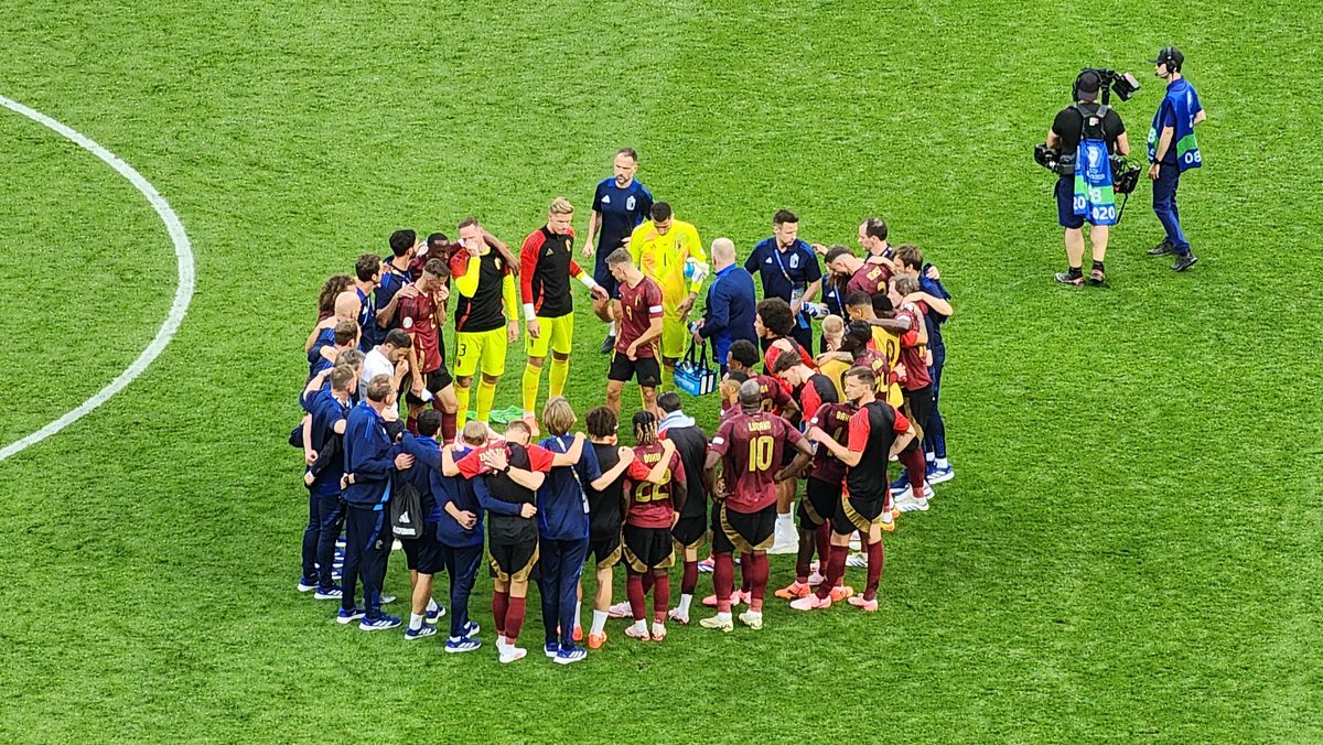 Ce au făcut belgienii imediat după fluierul de final, în timp ce jucătorii Slovaciei sărbătoreau victoria