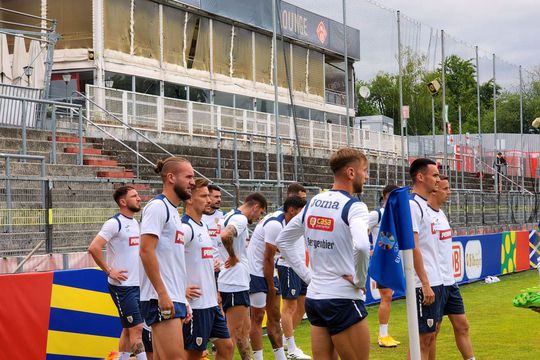 Naționala României, înainte de meciul cu Ucraina de la Euro 2024