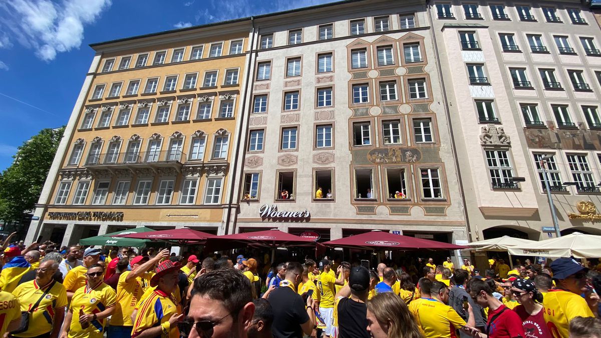 România - Ucrania, atmosferă fabuloasă înainte de primul meci de la Euro 2024