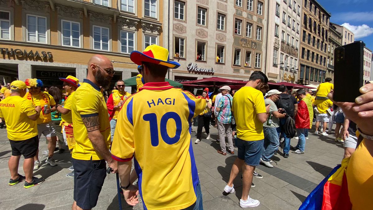 România - Ucrania, atmosferă fabuloasă înainte de primul meci de la Euro 2024