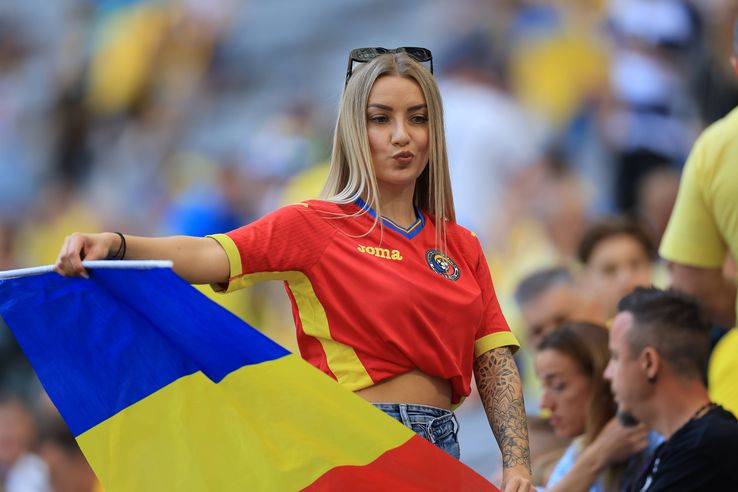 Imagini surprinse pe stadion, la România - Ucraina FOTO: Imago