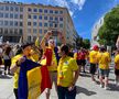 Fanii români înainte de meciul cu Ucraina de la Euro 2024, foto: Andrei Crăițoiu (GSP)