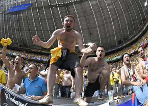 10 detalii observate de pe stadion la România - Ucraina » Țiriac, Lucescu și câinii care au intrat în vestiar