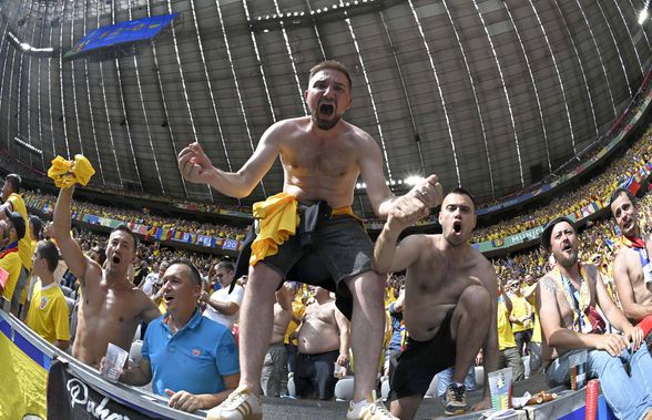 10 detalii observate de pe stadion la România - Ucraina » Țiriac, Lucescu și câinii care au intrat în vestiar