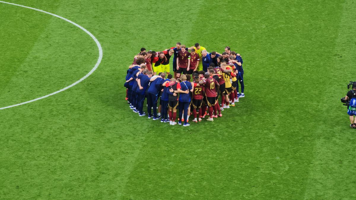 Ce au făcut belgienii imediat după fluierul de final, în timp ce jucătorii Slovaciei sărbătoreau victoria