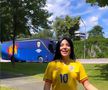 Corina Caragea, pe stadion alături de un fost internațional român la victoria cu Ucraina: „Cât de frumos ne unește fotbalul pe toți”