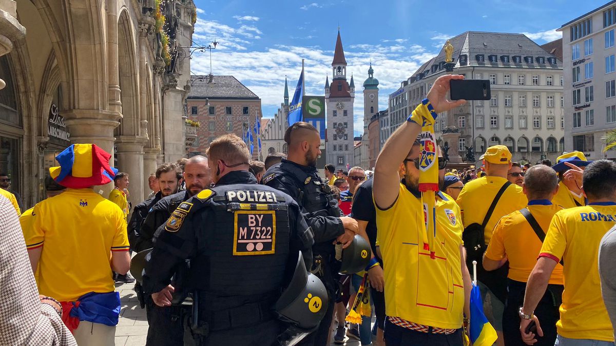 România - Ucrania, atmosferă fabuloasă înainte de primul meci de la Euro 2024